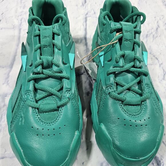 Reebok WOMENS SZ 6.5 Club C V2 Athletic Sneakers Shoes Cardi B Emerald GY7213 - Picture 6 of 11